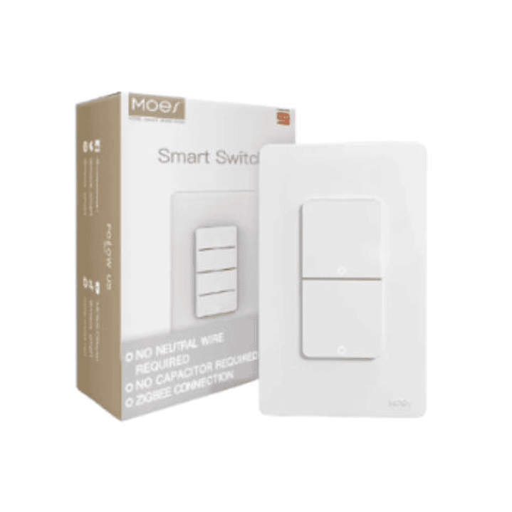 INTERRUPTPOR DE PARED  DE LUZ MOES Wifi 2