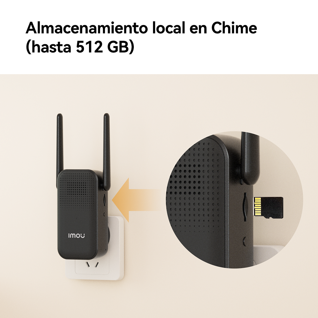  Kit IMOU Timbre inteligente 2S 4MP 2K 3