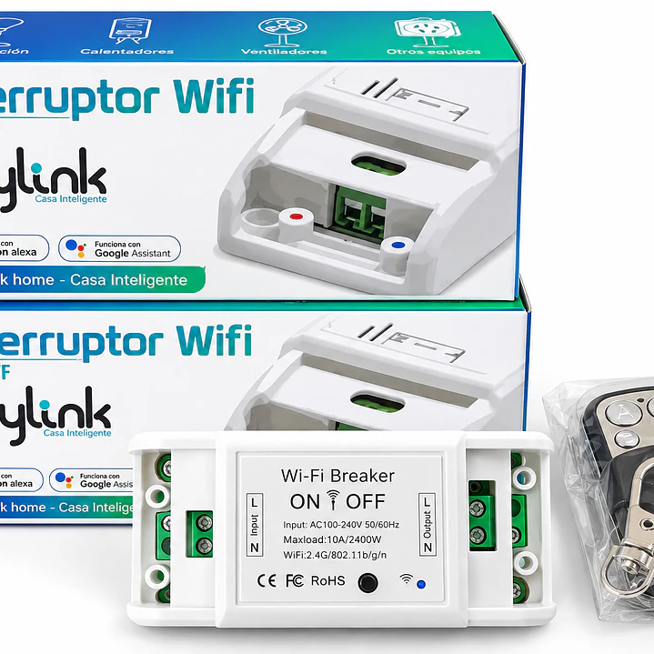 Interruptor Inteligente WIFI Zeylink  2