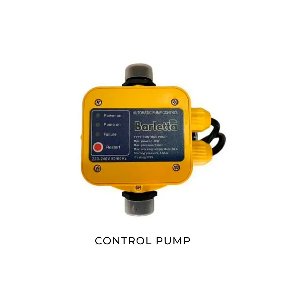 Controlador Electrónico de Presión Barletta - Modelo Autopump 10 A (Control Pump) 1