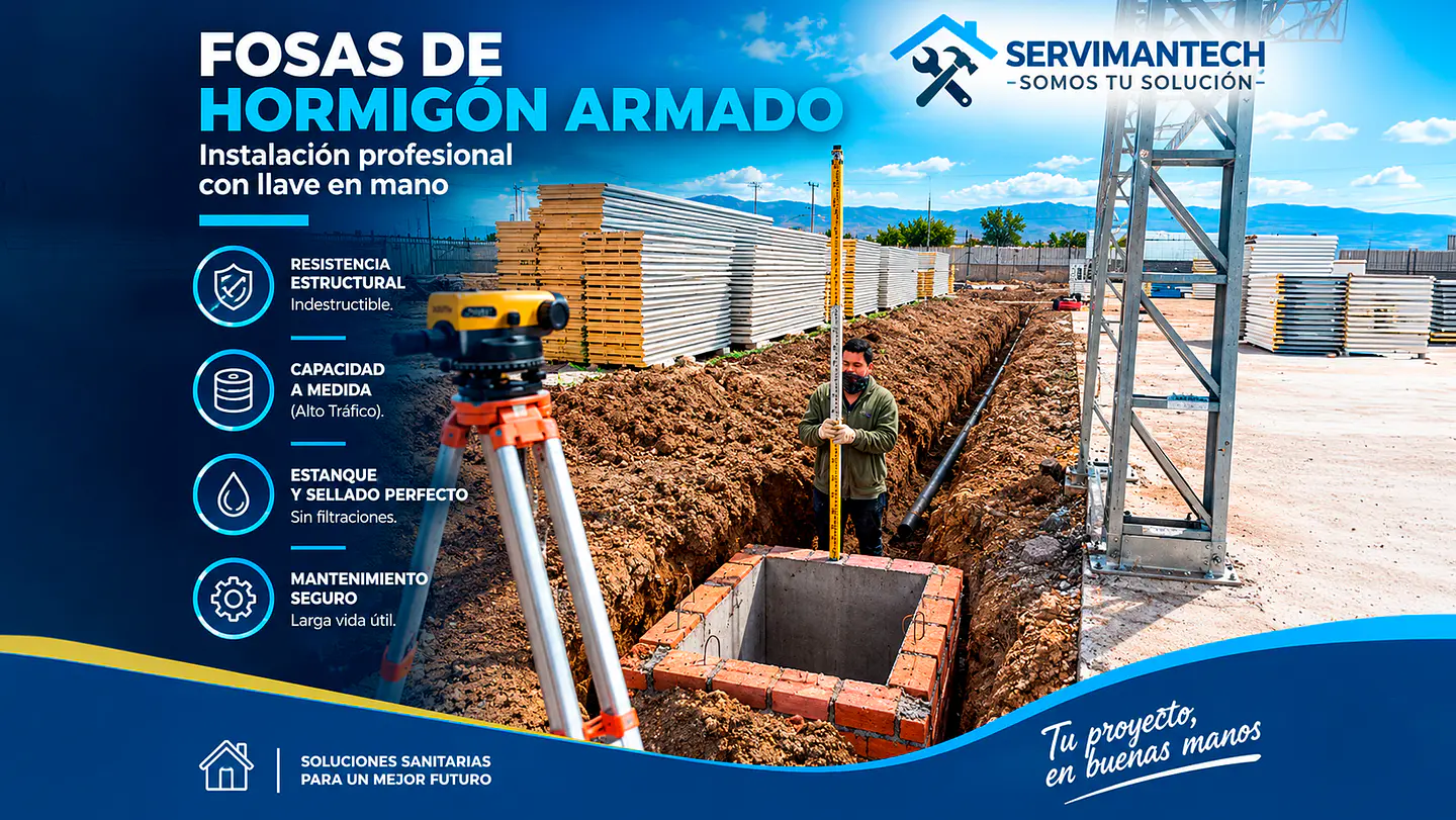 Servimantech: Expertos en Obras Civiles y Soluciones Sanitarias