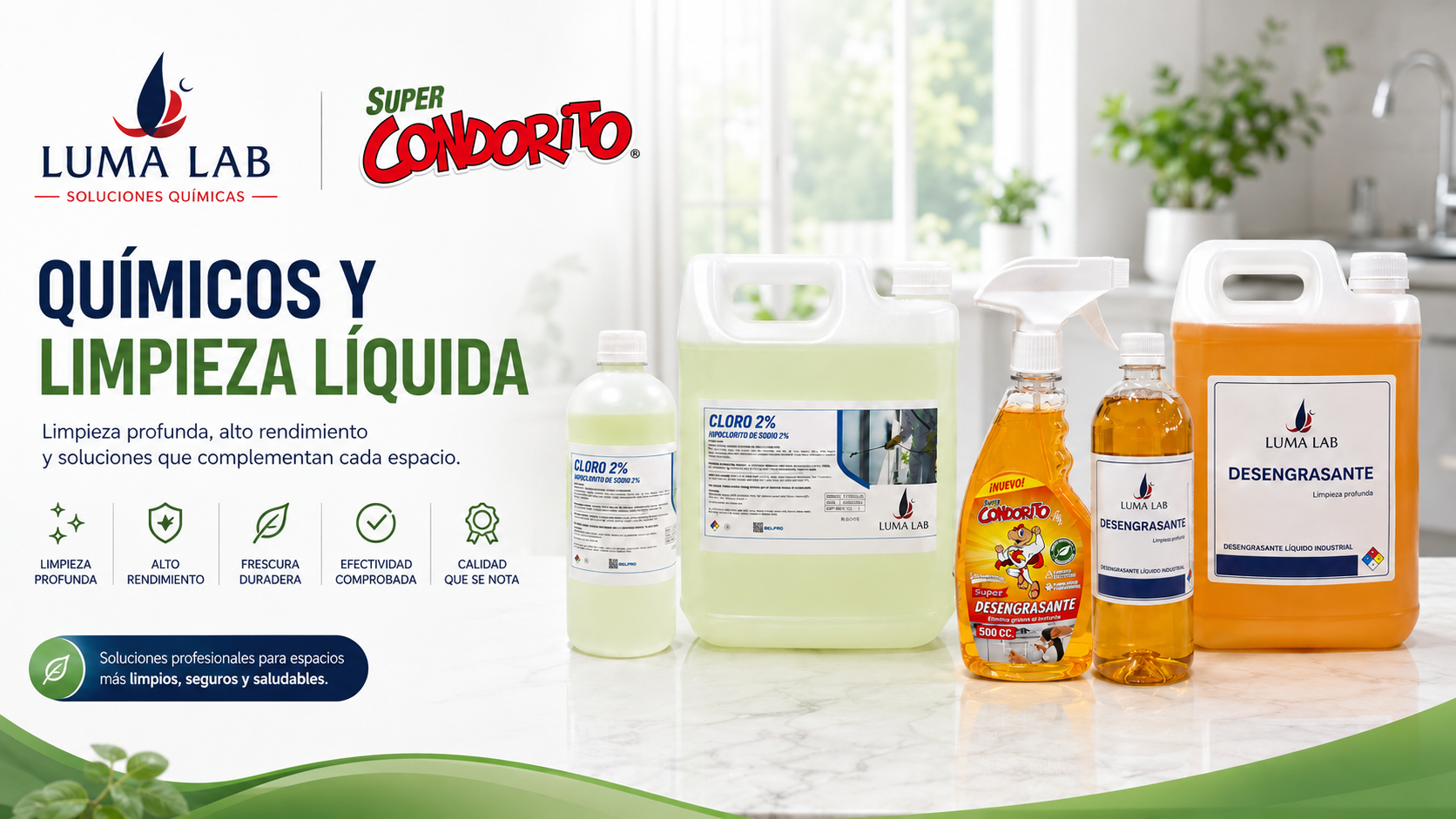 Quimicos y Limpieza Quimica