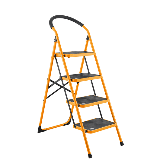 Escalera Metálica Plegable 4 Peldaños