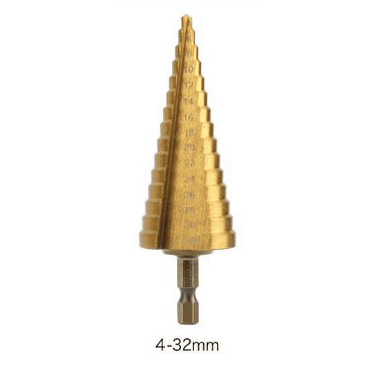 Broca Escalonada 4-32MM