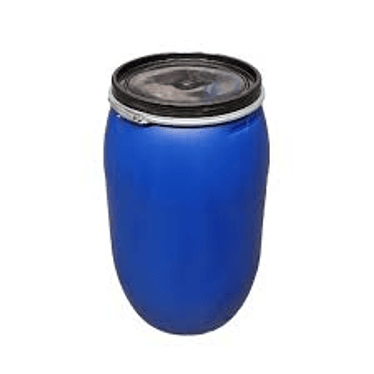 Tambor Plastico Azul 208Lts 