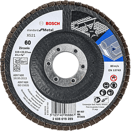 Disco Traslapado 4-1/2" Gr60 