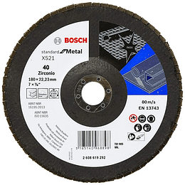 Disco Traslapado 7" GR40