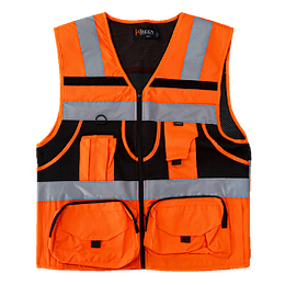 Chaleco Geologo 360° Sup. Naranja