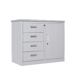 Cajonera Metalica Grande Con Puerta 