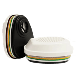 Filtro Completo Para Mascaras Organico y Gases (2UN)