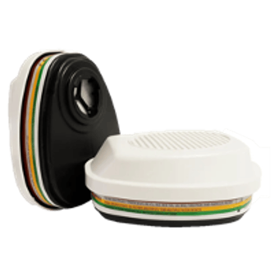 Filtro Completo Para Mascaras Organico y Gases (2UN)
