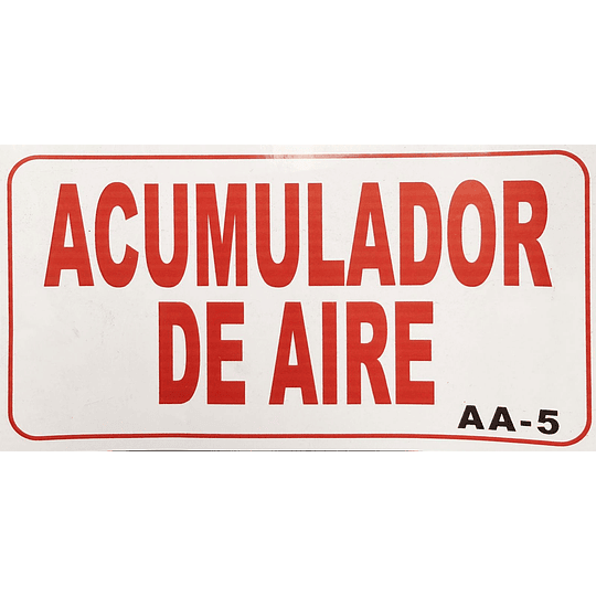 Adhesivo Acumulador De Aire 