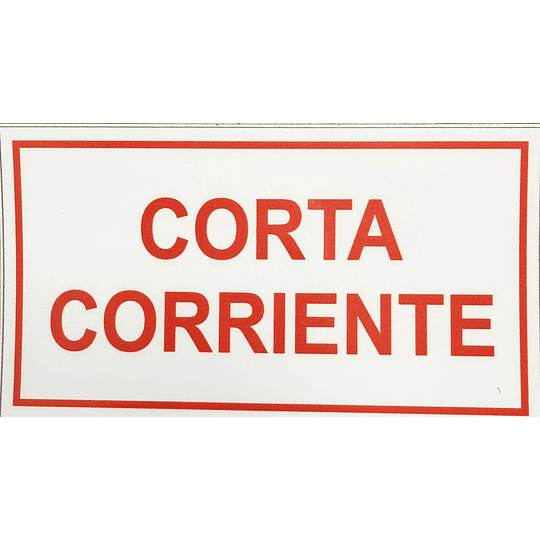 Adhesivo Corta Corriente 