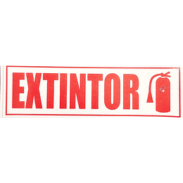 Adhesivo Extintor