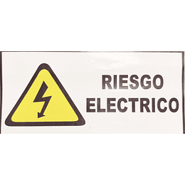 Adhesivo Horizontal Riesgo Electrico