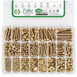 Kit De Pernos Milimetricos M4-M5-M6, 720PCS