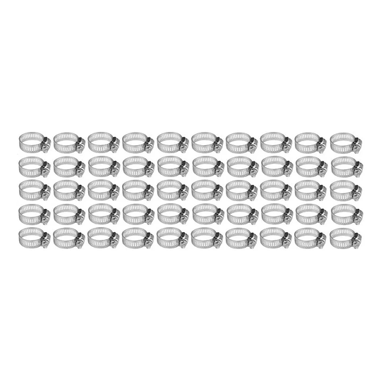 Kit Abrazaderas Metalicas 50Pcs