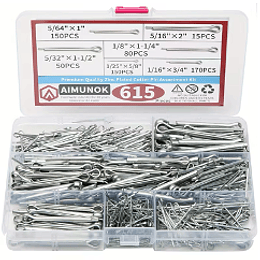 Kit Chavetas Rectas 615 Pcs