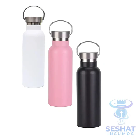 Botella Térmica de Acero Inoxidable 304 capacidad 750 ml – Sublimable y Compatible con DTF UV