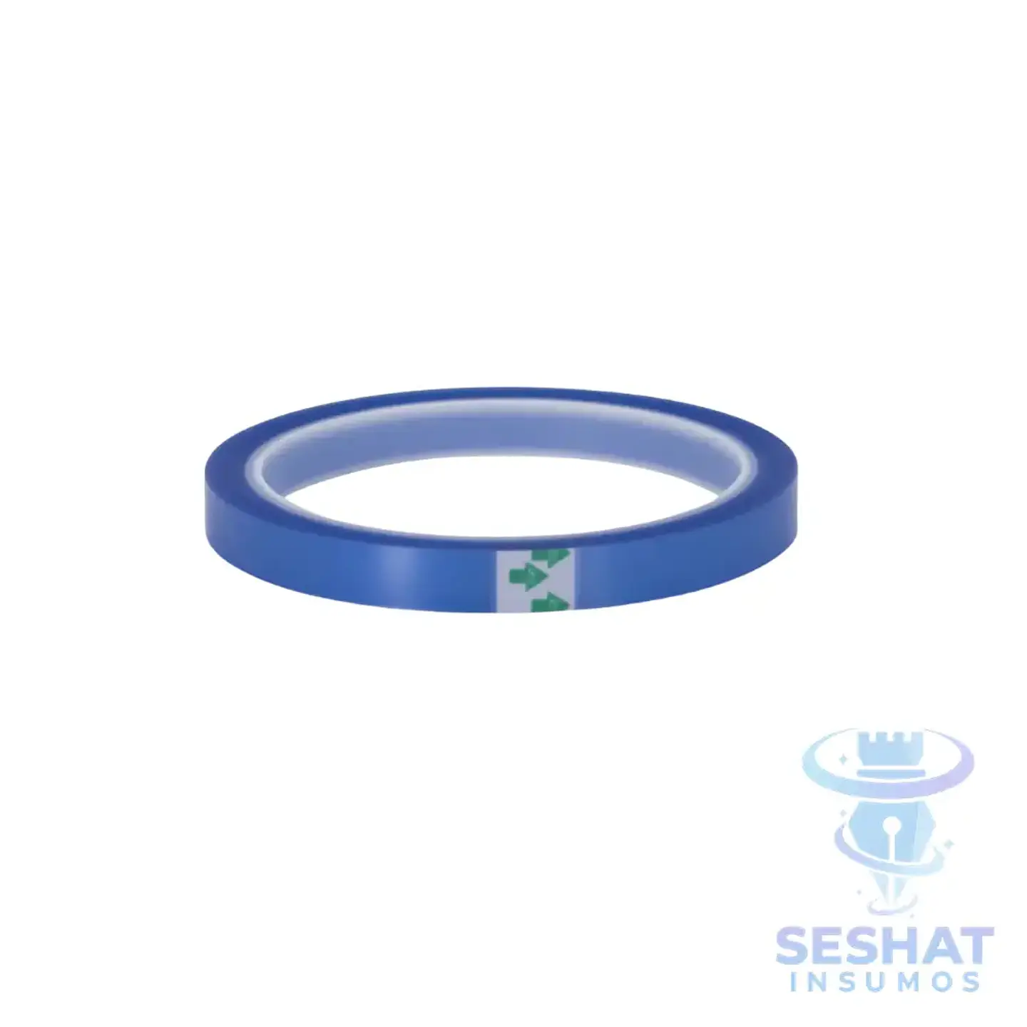 Cinta Térmica Azul para Sublimación 1 cm x 33 m – Alta Resistencia al Calor 1