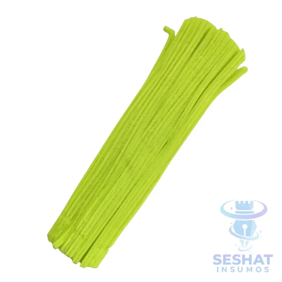 Limpiapipas de Colores – 100 Unidades (Mismo Color) 3