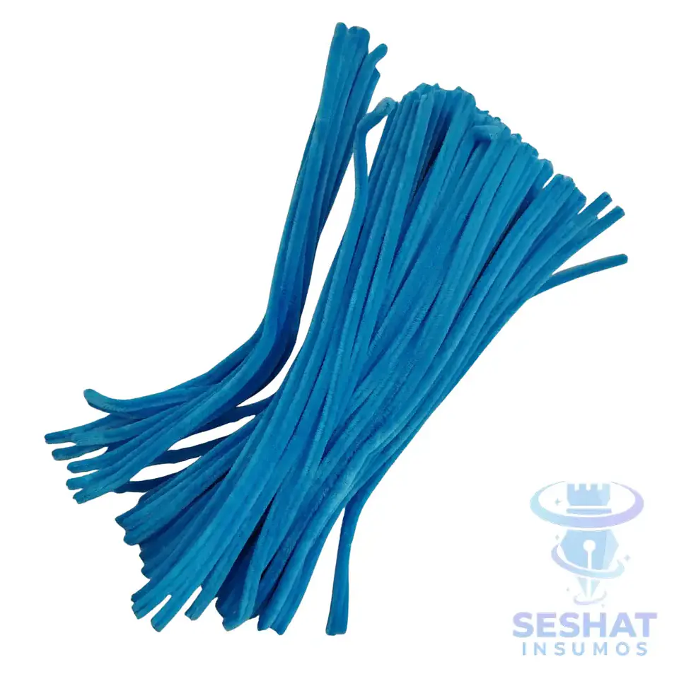 Limpiapipas de Colores – 100 Unidades (Mismo Color) 7