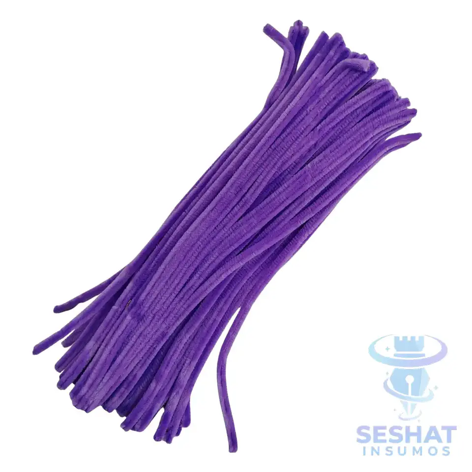 Limpiapipas de Colores – 100 Unidades (Mismo Color) 8