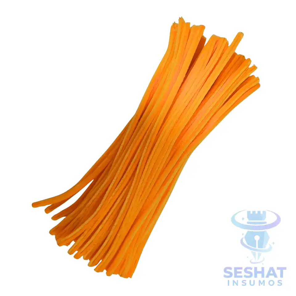 Limpiapipas de Colores – 100 Unidades (Mismo Color) 12