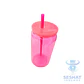Vaso Acrílico Personalizable con Tapa y Bombilla 16oz - Miniatura 3