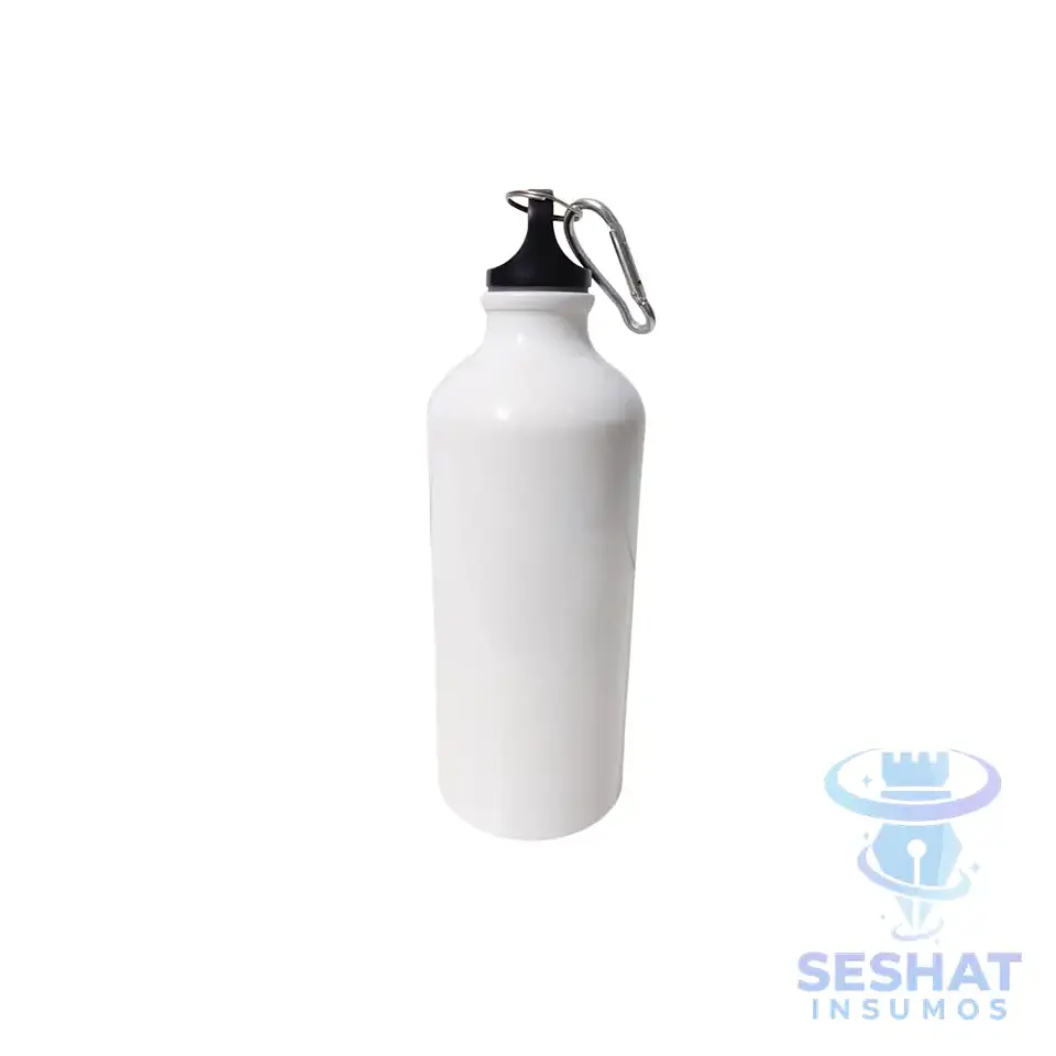 Botella Mosquetón Sublimable 600 ml de Aluminio | Personalizable | Sublimable 1