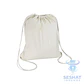 Mochila de Algodón 38 x 41 cm | Bolsa con Cordón | personalizable - Miniatura 1