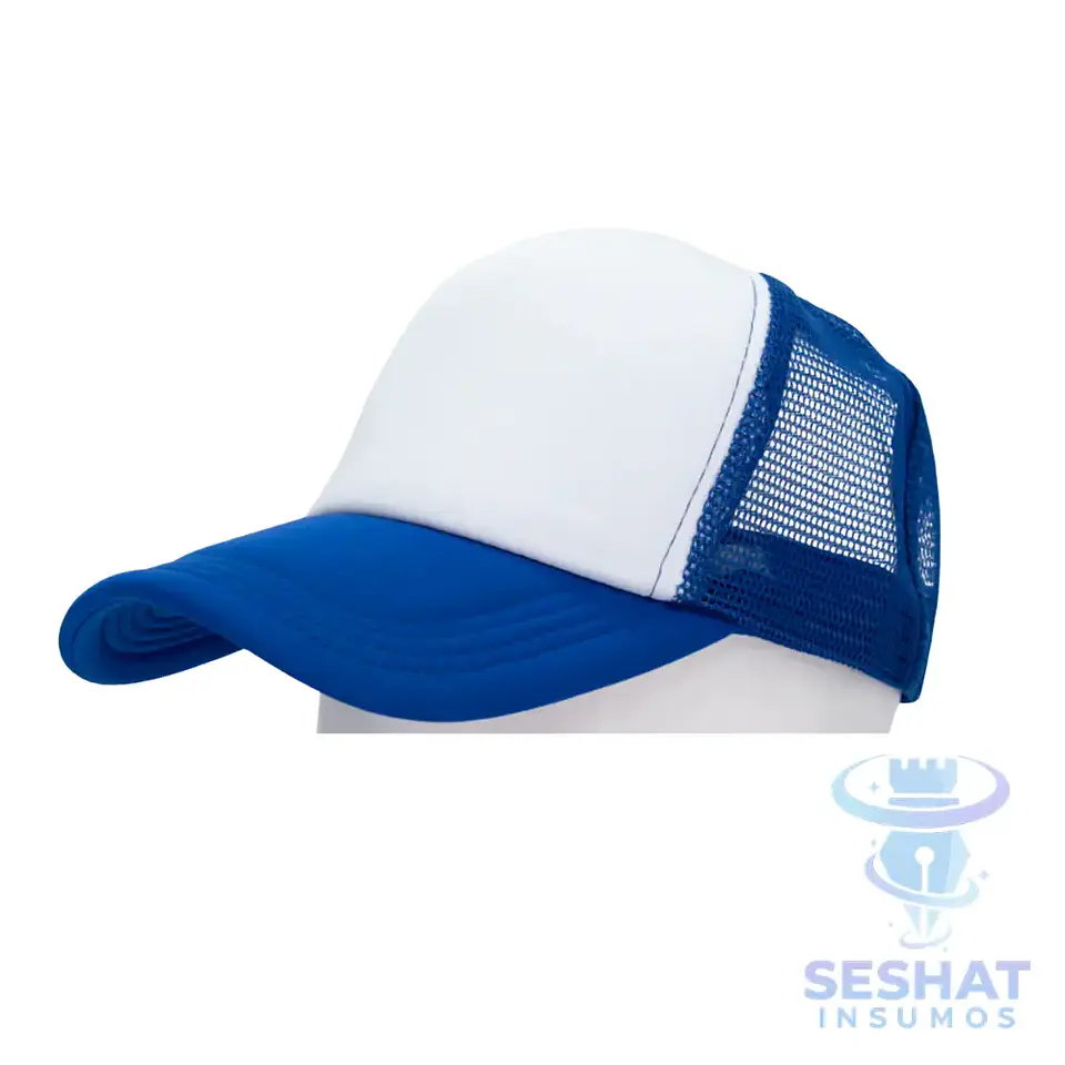 Gorro Malla Sublimable | Frente Blanco para Personalizar | Trucker 2