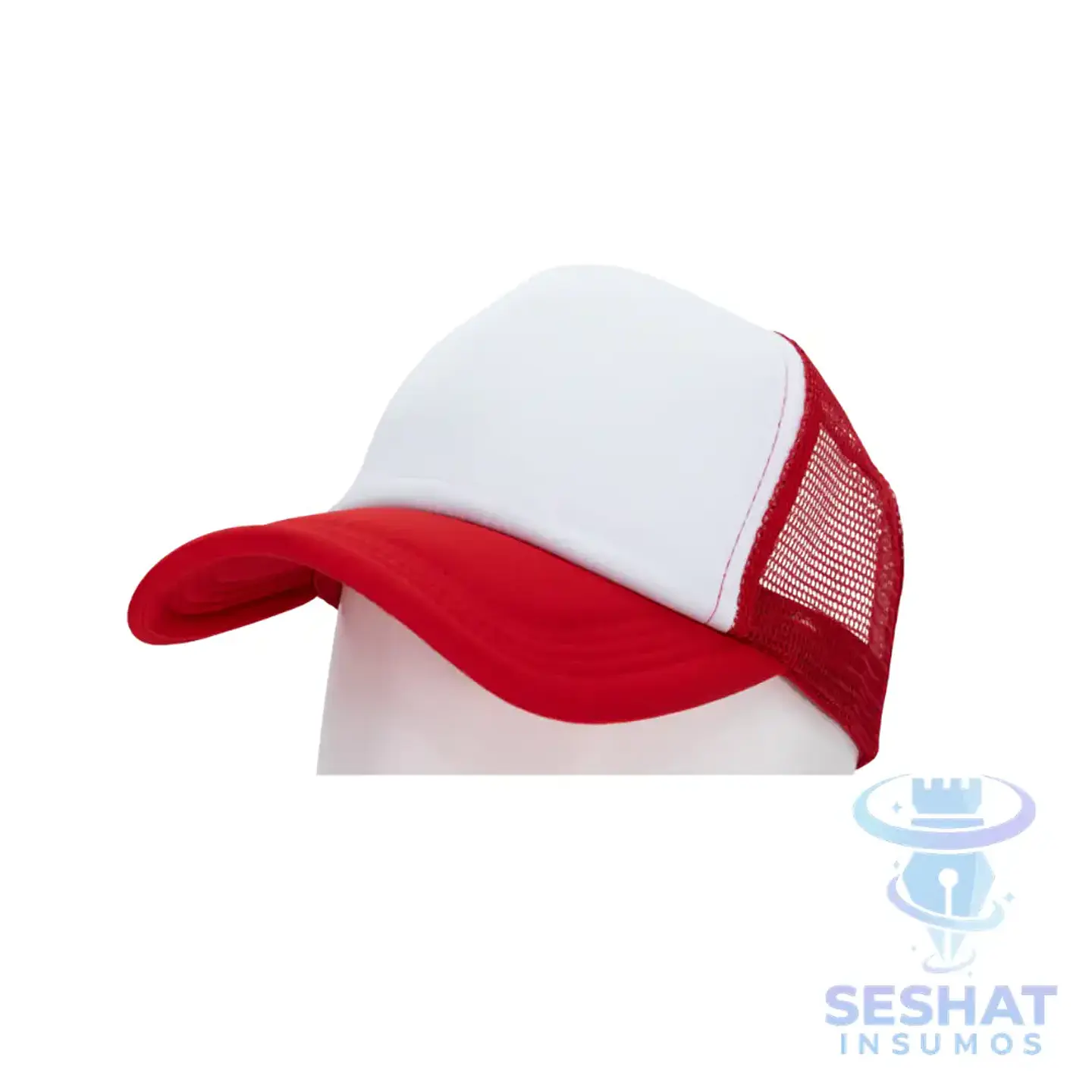 Gorro Malla Sublimable | Frente Blanco para Personalizar | Trucker 3