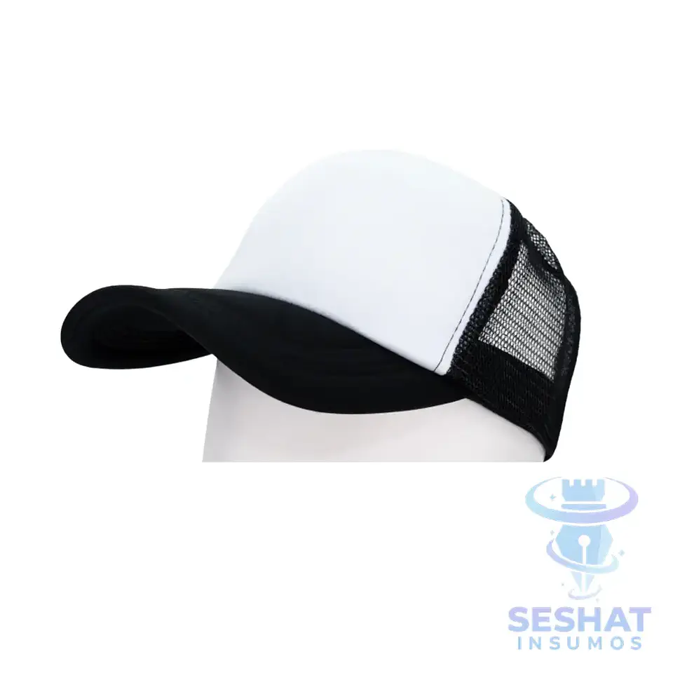 Gorro Malla Sublimable | Frente Blanco para Personalizar | Trucker 5