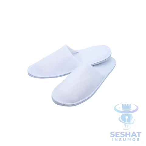 Pantuflas Sublimables Blancas | Talla Standard 29 cm