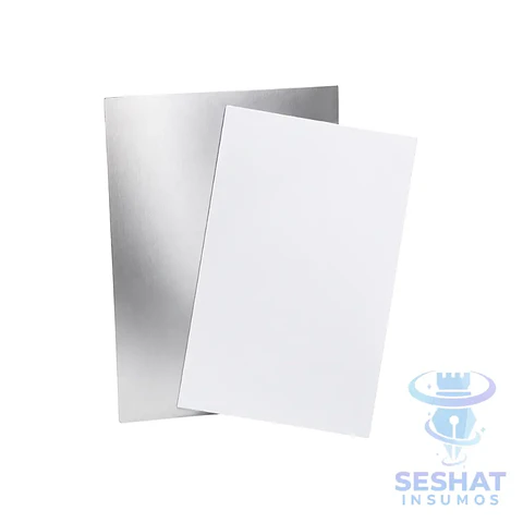 Placa de Aluminio Sublimable Blanca A3 30 × 40 cm