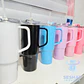 Vaso Térmico de Acero Inoxidable 304 40 oz (1200 ml) con Asa y Bombilla | Personalizable con DTF UV y Vinilo Adhesivo - Miniatura 1