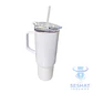 Vaso Térmico de Acero Inoxidable 304 40 oz (1200 ml) con Asa y Bombilla | Personalizable con DTF UV y Vinilo Adhesivo - Miniatura 7