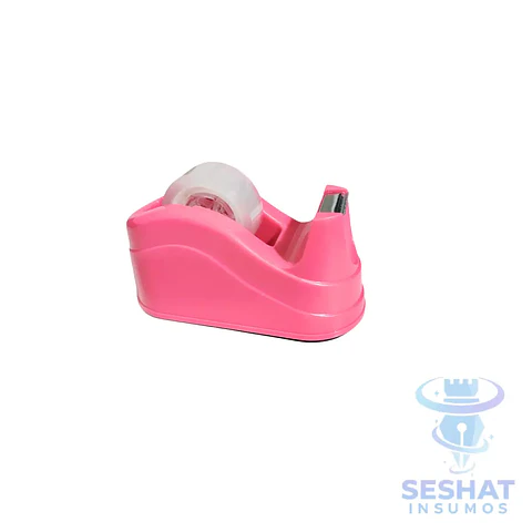 Dispensador Porta Scotch Pequeño con Cinta Incluida