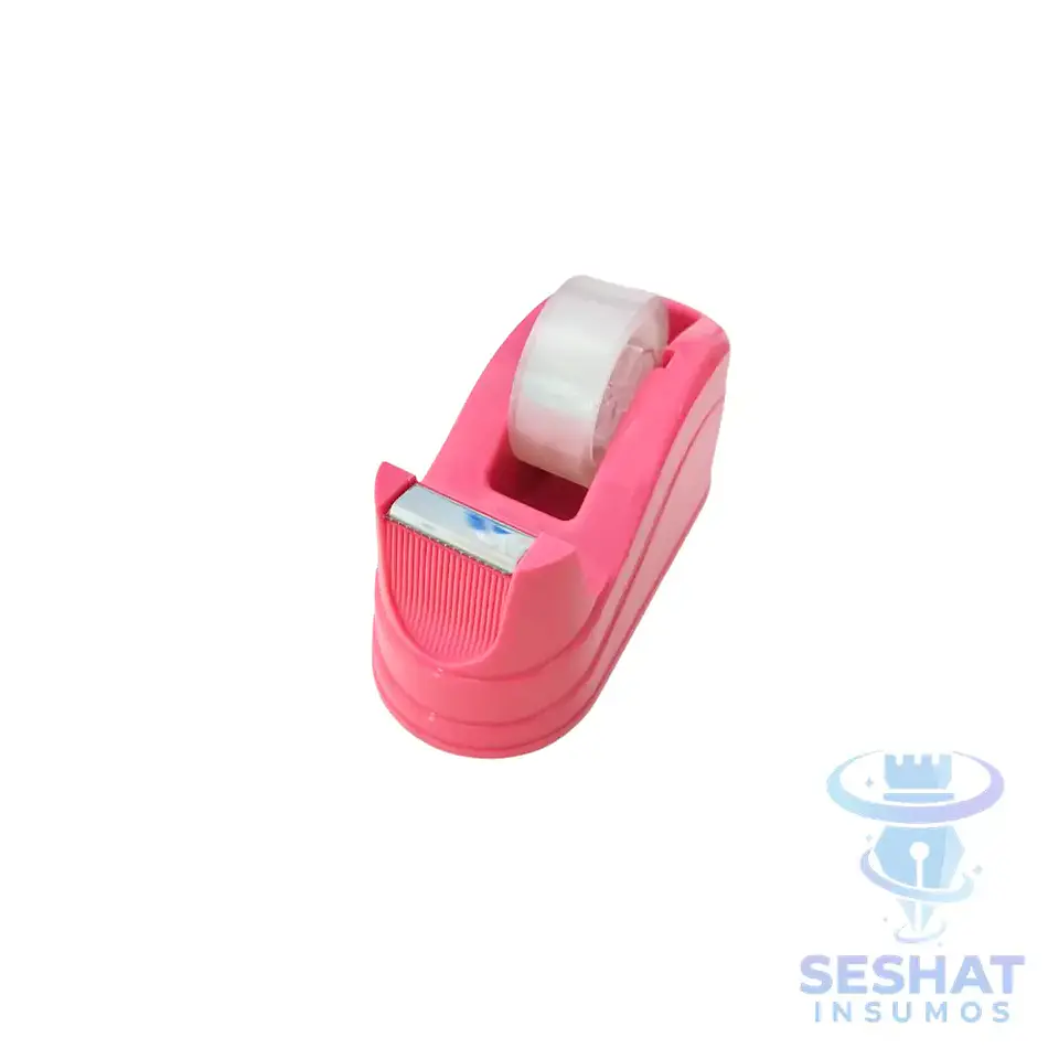 Dispensador Porta Scotch Pequeño con Cinta Incluida 3