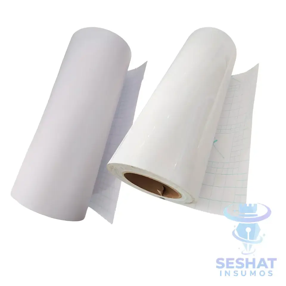 Rollo de Laminado Adhesivo en Frío Glossy (Brillante) y Matte (Mate) 31 cm | Protección Profesional para Impresiones 2