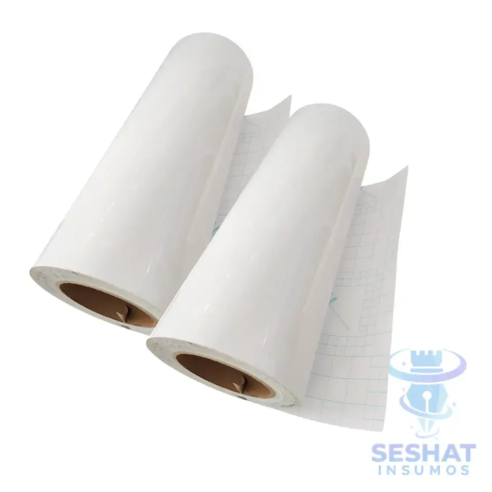 Rollo de Laminado Adhesivo en Frío Glossy (Brillante) y Matte (Mate) 31 cm | Protección Profesional para Impresiones 6