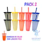 Vasos Mágicos Plástico Duro 710 ml – Cambia de Color con Frío | Pack 10 Unidades - Miniatura 3