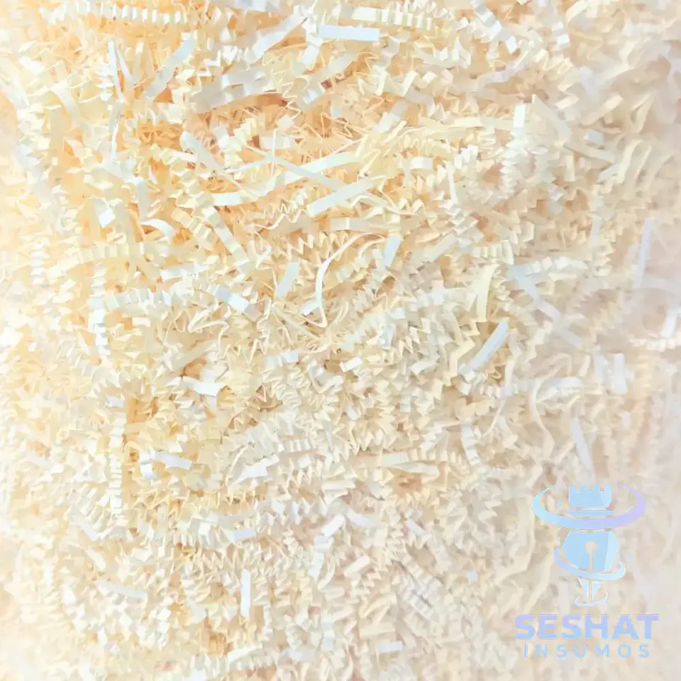 Papel Picado Textura Acordeón Colores Surtidos 500 g | Relleno Decorativo para Regalos, Cajas y Emprendimientos | Seshat Insumos 3