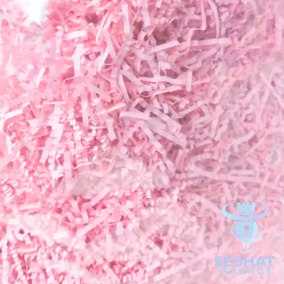 Papel Picado Textura Acordeón Colores Surtidos 500 g | Relleno Decorativo para Regalos, Cajas y Emprendimientos | Seshat Insumos 5