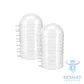 Esferas Acrílicas Navideñas Transparentes 8 cm para Personalizar | Seshat Insumos - Miniatura 2
