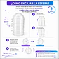 Esferas Acrílicas Navideñas Transparentes 8 cm para Personalizar | Seshat Insumos - Miniatura 6
