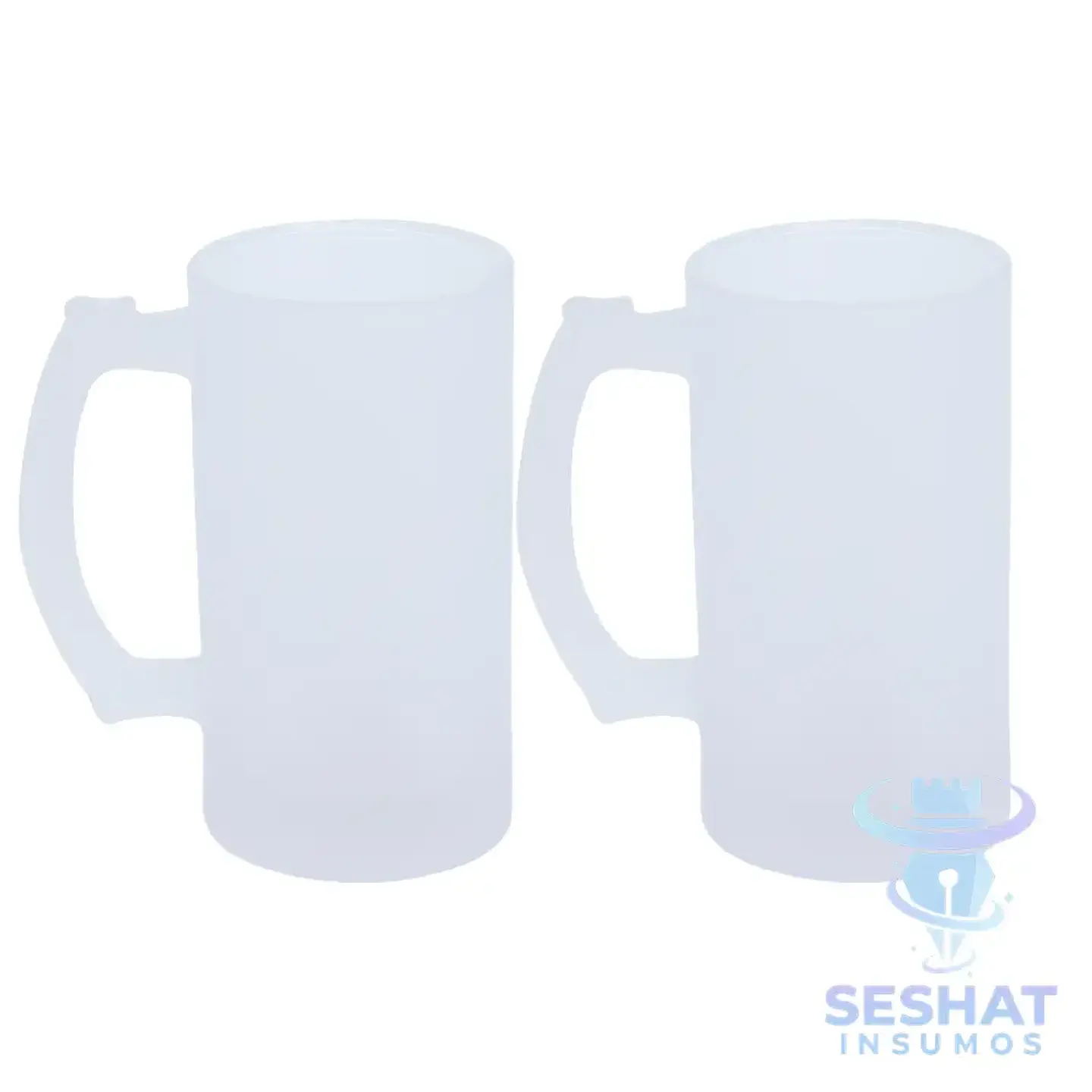 Shopero Empavonado Sublimable 16 oz de Vidrio | Seshat Insumos 1