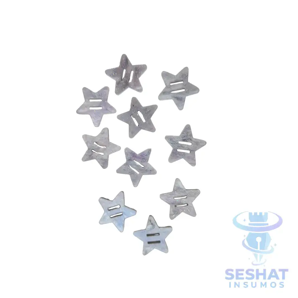 Dijes Acrílicos Pasa Elástico 6 mm para Agendas Pack 10 Unidades | Seshat Insumos 4