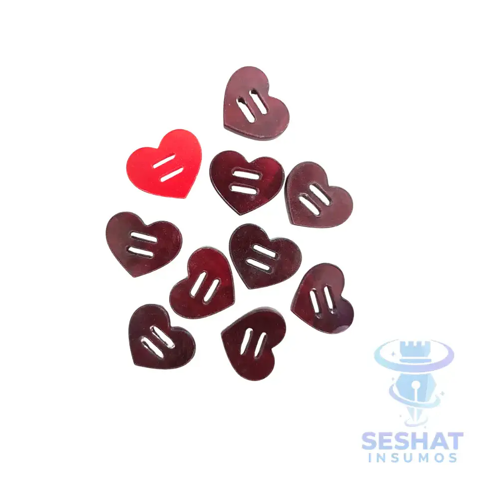 Dijes Acrílicos Pasa Elástico 6 mm para Agendas Pack 10 Unidades | Seshat Insumos 6